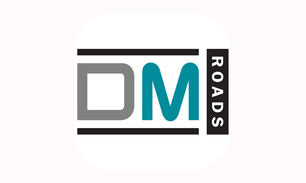 DM roads road logo